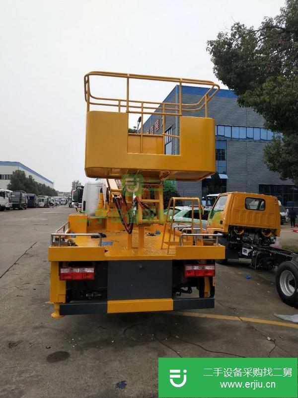 河南出售二手東風多利卡18米伸縮臂高空作業車