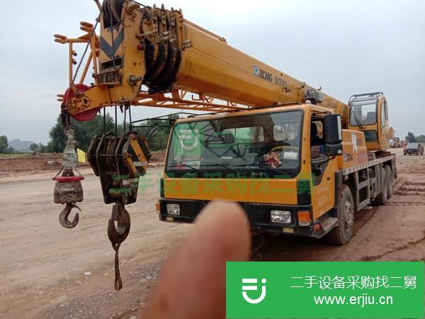 甘肅出售二手國三精品徐工吊車協議過戶