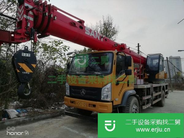 浙江出售二手三一12噸汽車吊