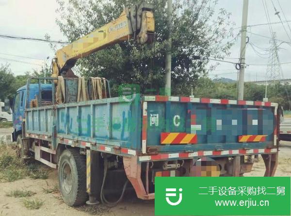 福建出售二手7噸隨車吊車況良好可提檔過戶