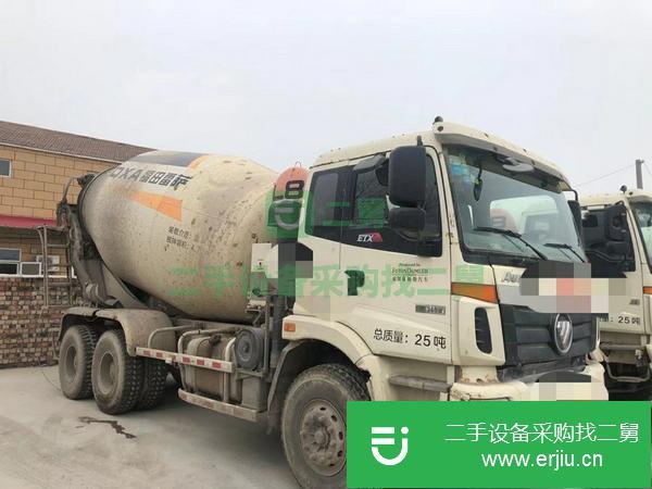 河北出售二手攪拌車歐曼大12方國三手續齊全可提檔過戶
