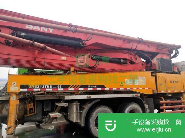 河北出售二手三一46米泵車正常工作正常過戶