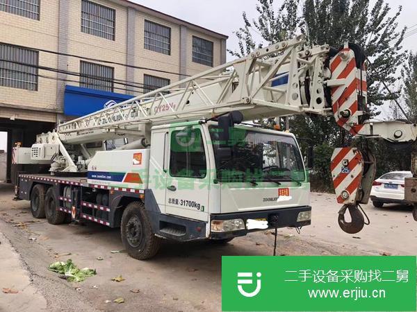 河南出售二手15年中聯(lián)QY25V542.1國四汽車吊