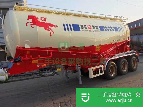 山西出售超輕水泥罐半掛車下出灰 自重五點三噸