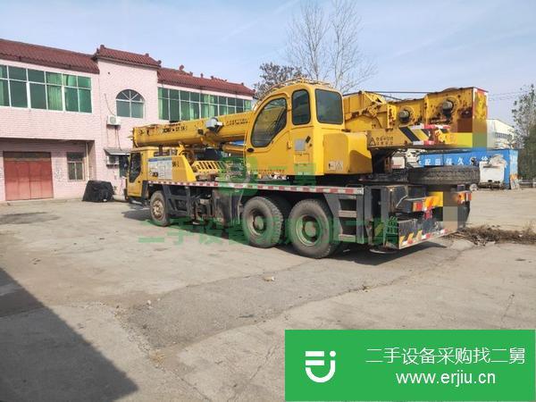 江蘇出售二手10年10月份徐工25K—1汽車吊，原車原版，包過戶