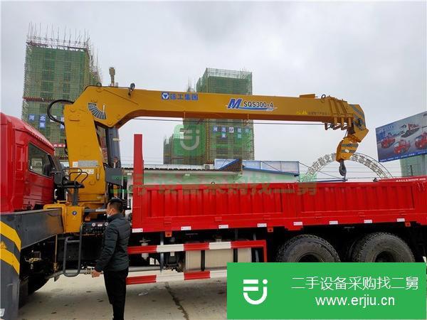 湖北出售二手東風后八輪12噸隨車吊