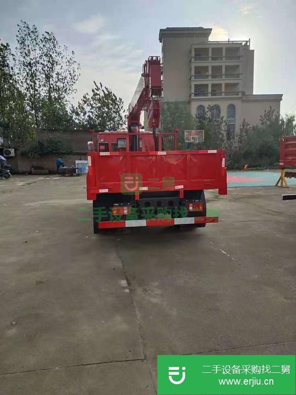 湖南出售二手藍牌雙排座單排座隨車吊
