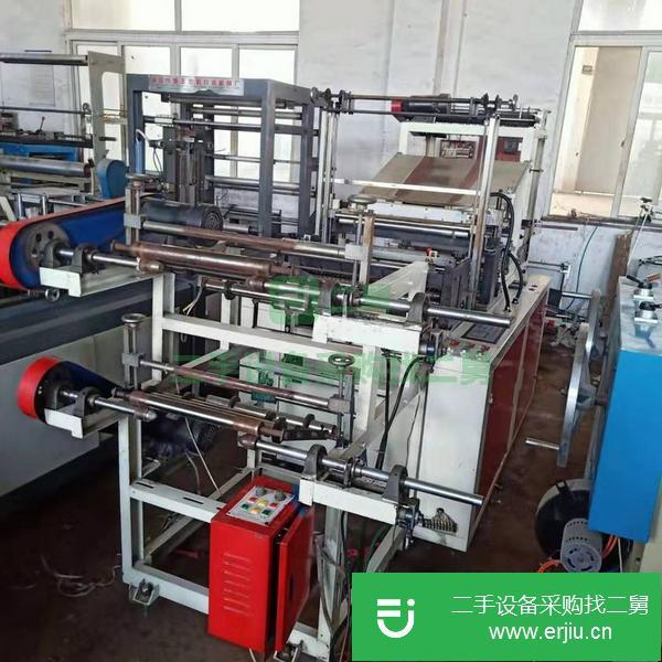 上海出售二手600雙層連卷平口制袋機(jī)