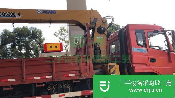 云南出售二手徐工12噸四節隨車吊車況良好