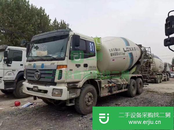 吉林出售二手18年歐曼大15方攪拌車,車況精品,國五排放