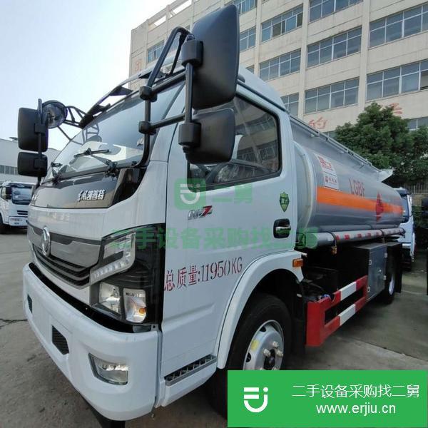 遼寧出售二手國六8噸油罐車朝柴102馬力可辦理分期