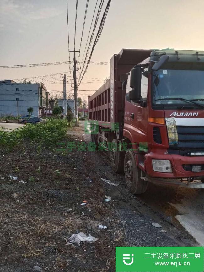 江蘇出售二手福田歐曼自卸車