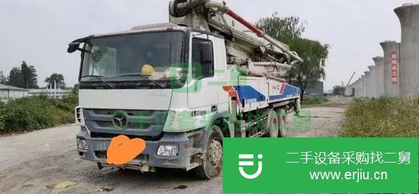 湖南出售二手中聯47米泵車原版原車車況可以
