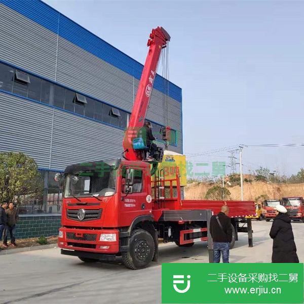 西藏出售二手解放8噸隨車吊