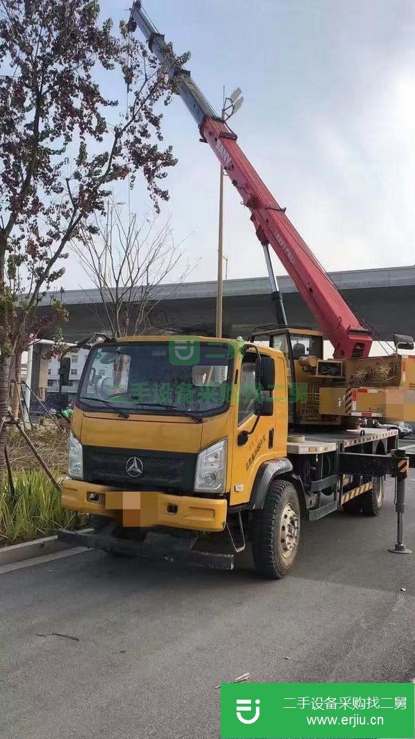 江蘇出售二手19年3月出廠上牌12噸汽車吊手續(xù)齊全