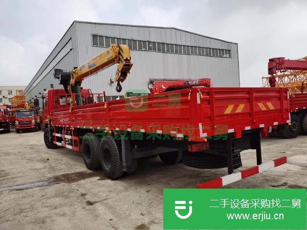 山西出售二手東風(fēng)后八輪12噸隨車吊全國可分期