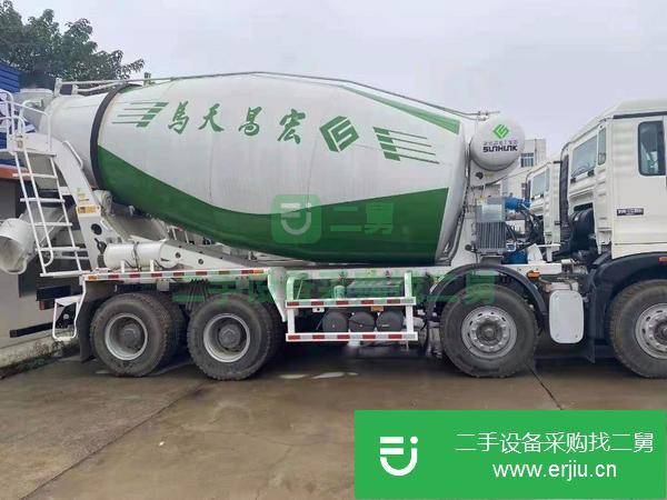 貴州出售二手豪沃大12方攪拌車