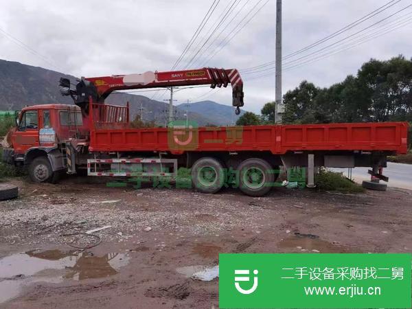 甘肅出售二手14年三一10噸隨車吊