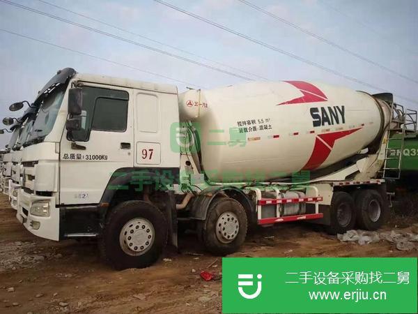 廣東出售二手15年豪沃攪拌車20方