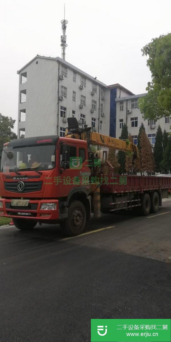 廣西出售二手霸龍12噸4節臂國五隨車吊車況精品