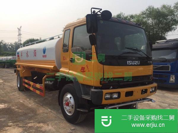 天津出售二手5噸帶手續(xù)灑水車