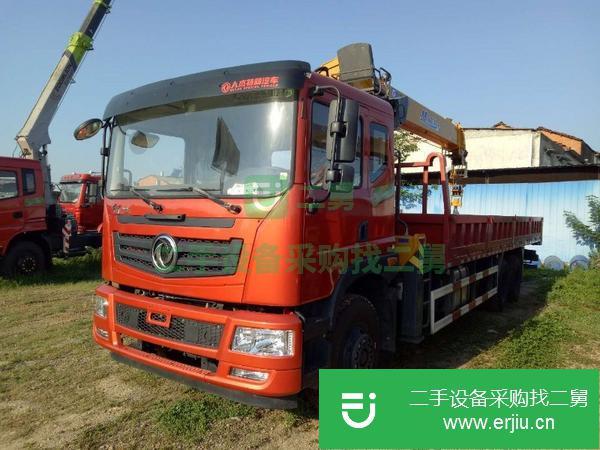 廣西出售二手東風(fēng)特商后雙橋徐工12噸4節(jié)臂隨車吊