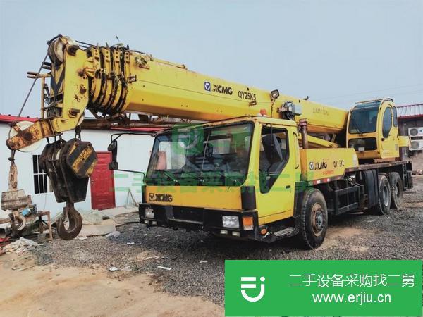 云南出售二手徐工25噸五節(jié)臂車原車原版車況好
