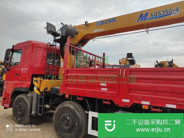 湖北出售二手程力16噸隨車吊