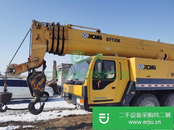黑龍江出售二手徐工100噸吊車手續齊全