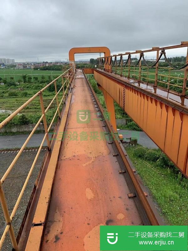 江西出售二手32噸雙主梁龍門吊