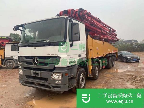 湖南出售二手三一國五56米泵車車況非常好