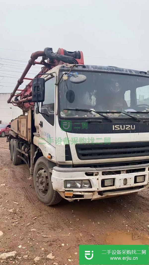 廣東出售二手三一12年37米泵車