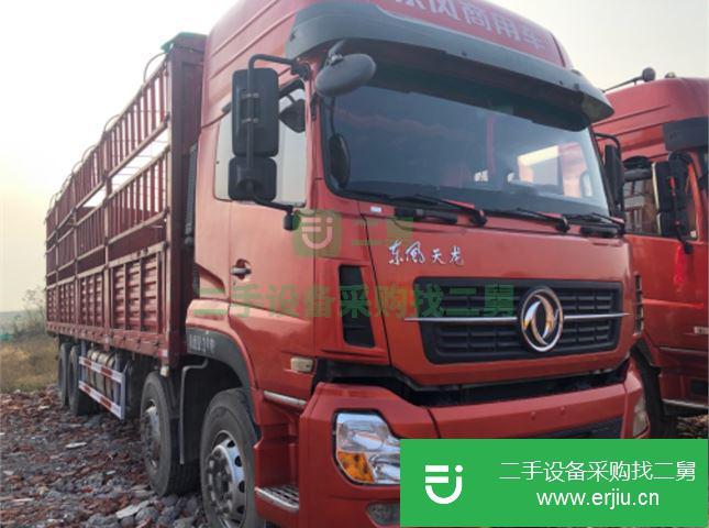 江西出售二手東風天龍350馬力高欄貨車