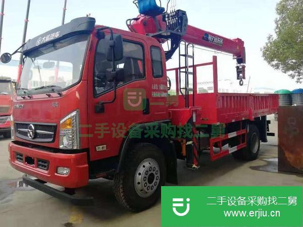 廣東出售二手大運8噸隨車吊