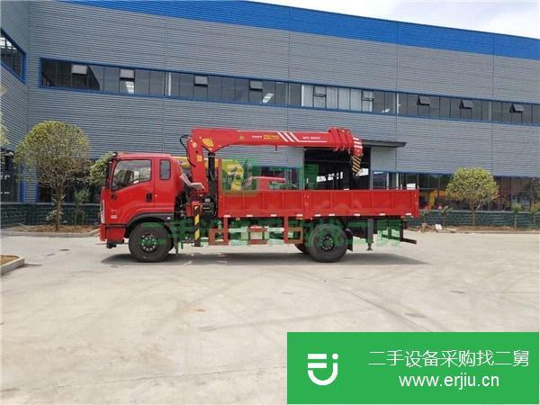 貴州出售二手十噸隨車吊