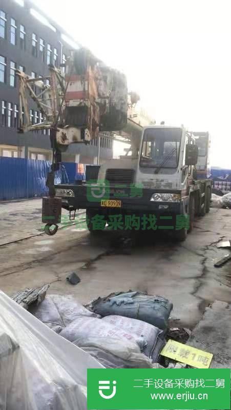 河北出售二手中聯50噸吊車無手續