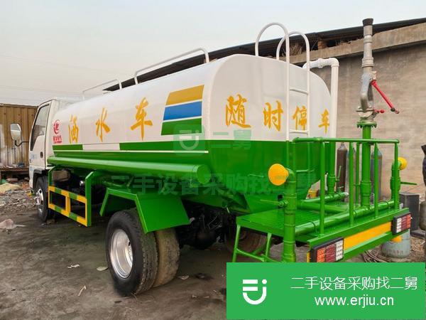 天津出售二手13年五十鈴6噸灑水車