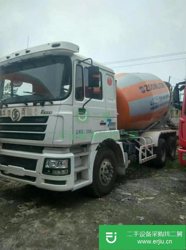 湖北出售二手國五豪沃大20方上裝混凝土攪拌車380馬力