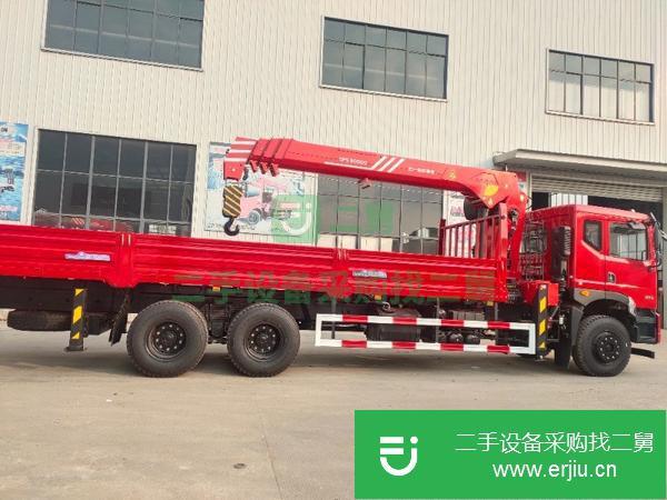 安徽出售二手三一12噸東風T5后八輪隨車吊 全國上戶無憂