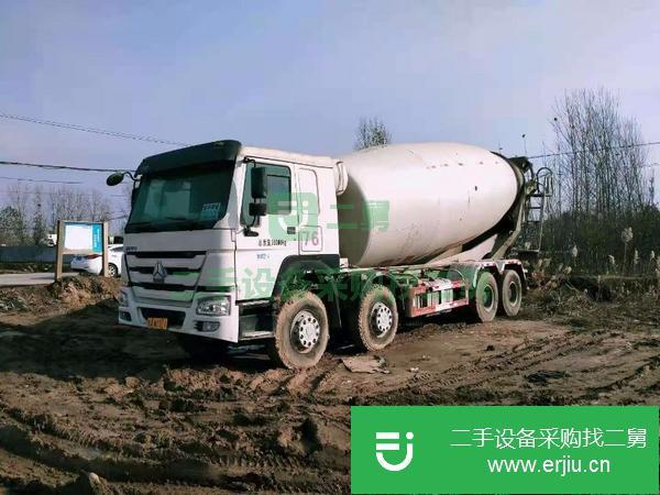 青海出售二手豪沃國四排放大20方攪拌車車況精品