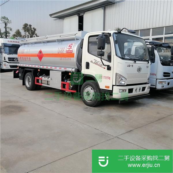 河北出售二手解放J6F油罐車8噸