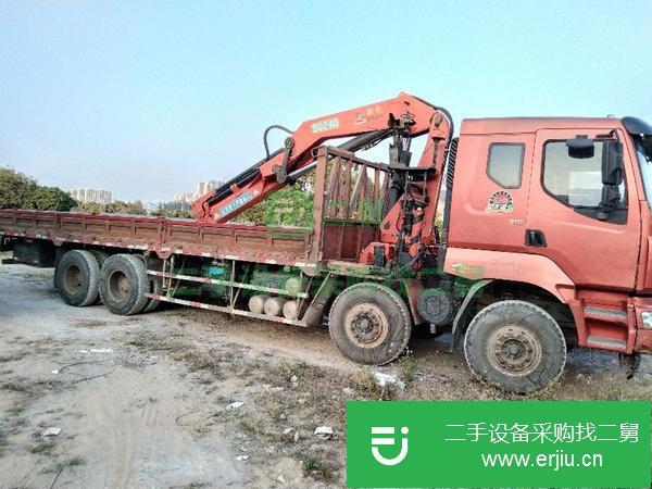 廣東出售二手15年霸龍前四后八隨車吊