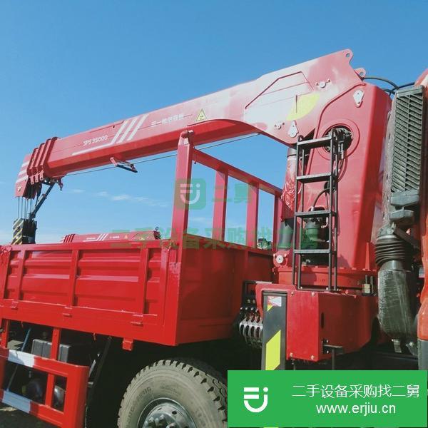 湖北出售二手隨車吊3.2噸