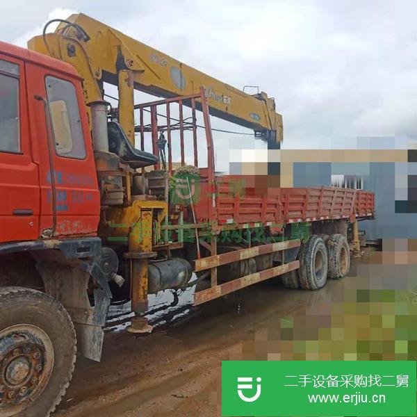 山東出售二手07年石煤12噸隨車吊