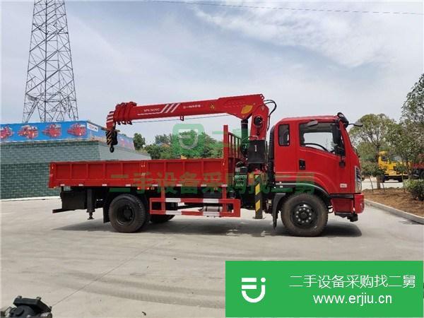 甘肅出售二手短軸距大馬力隨車吊
