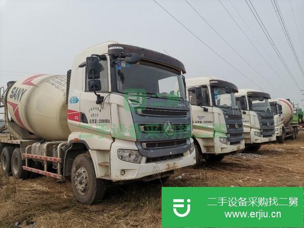 河南出售二手16年三一大12方攪拌車