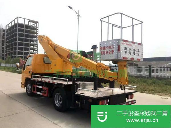 河南出售二手江鈴17.5米伸縮臂高空作業(yè)車(chē)