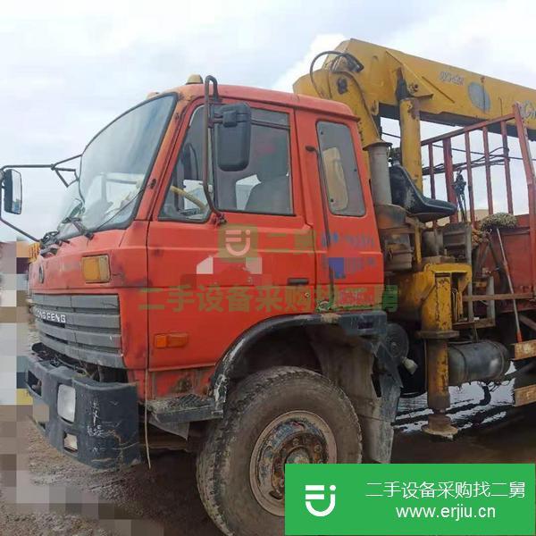 山東出售二手07年石煤12噸隨車吊