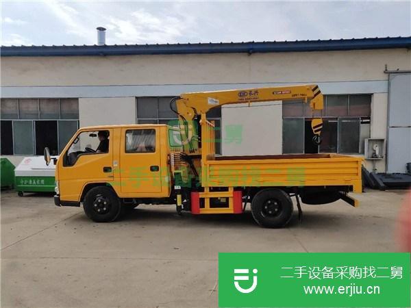 安徽出售二手江鈴單排14噸隨車吊