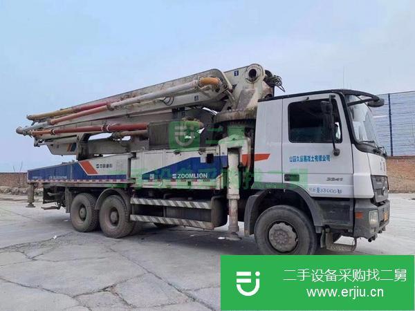 湖南出售二手中聯(lián)47米大排量雙油泵泵車